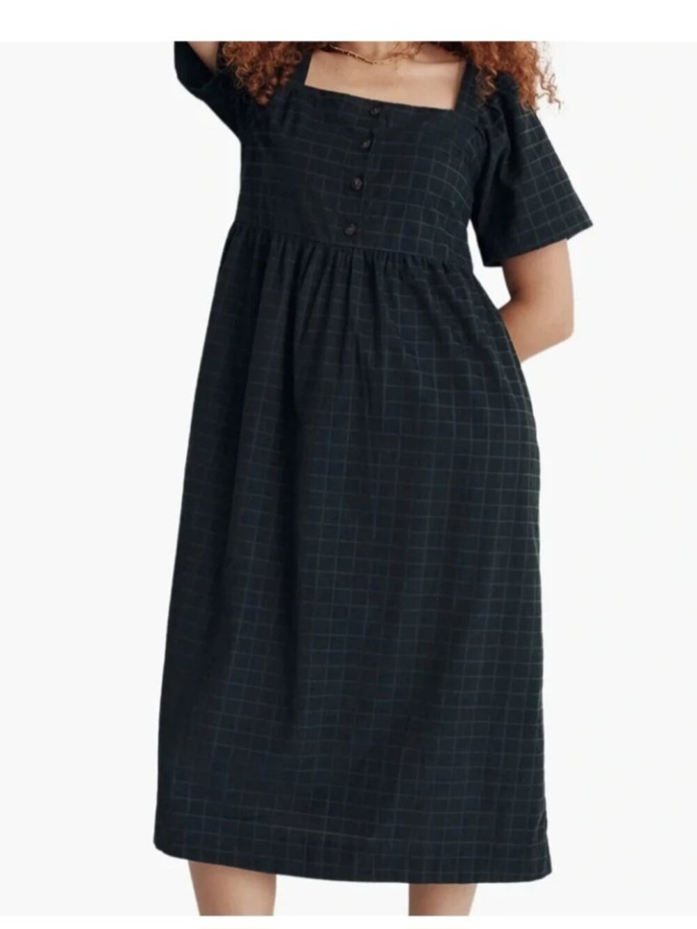 Madewell Green Corduroy Dress XXS